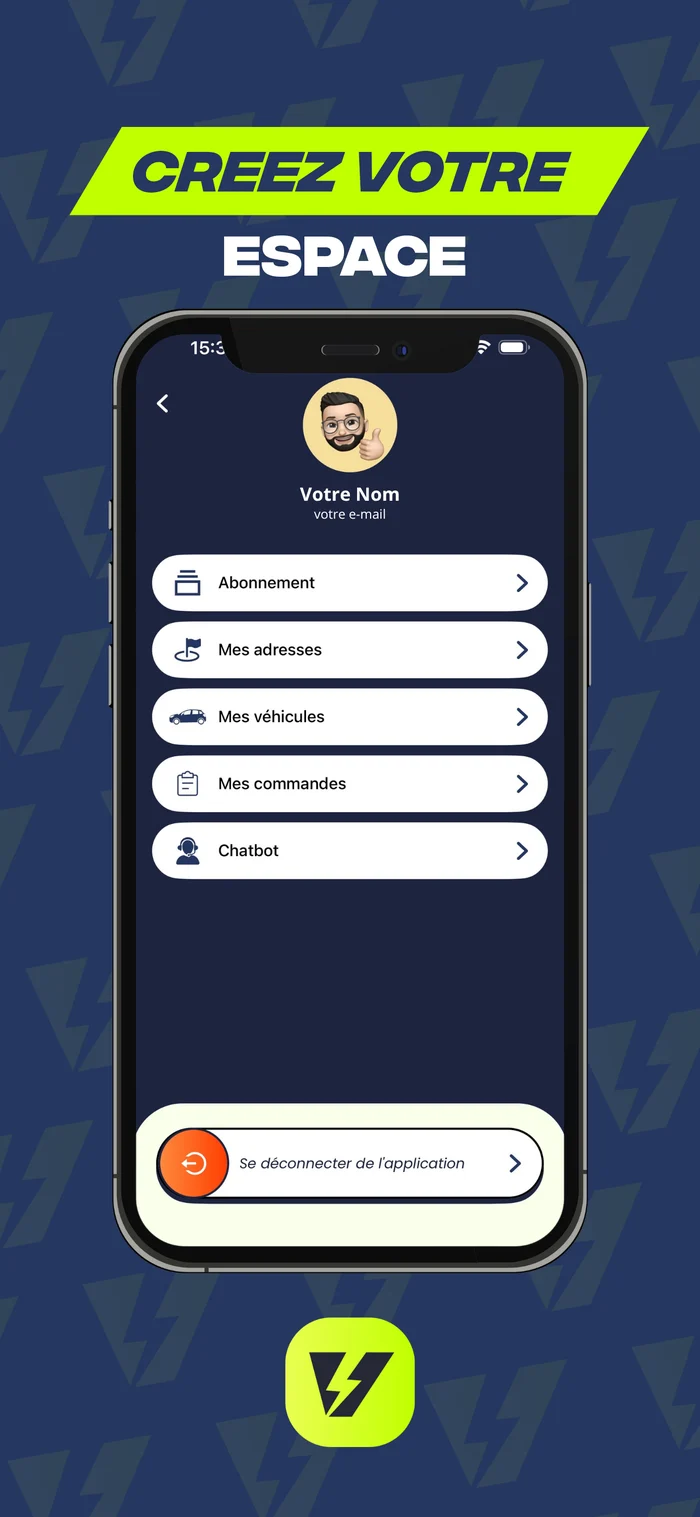 Volt-Assistance : gérer son espace